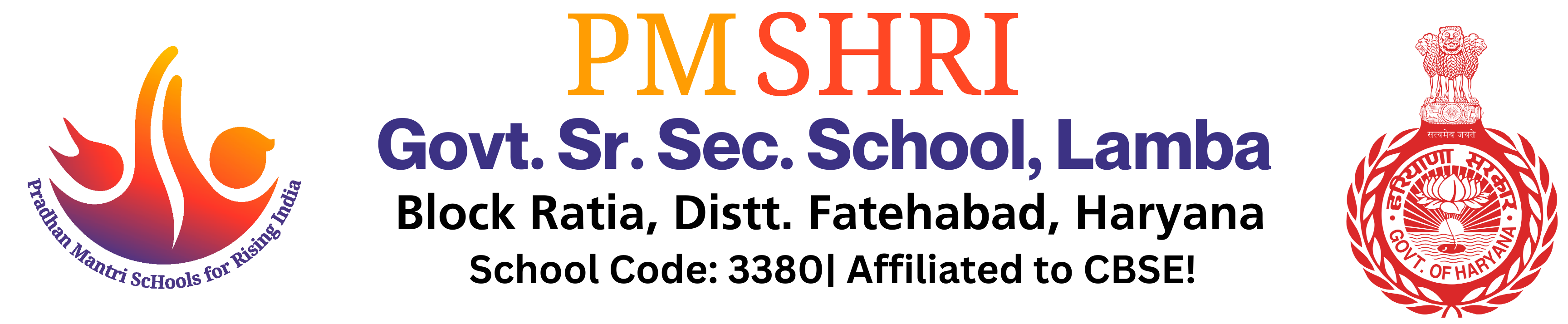 PM SHRI Govt. Sr. sec. School, Lamba, Ratia